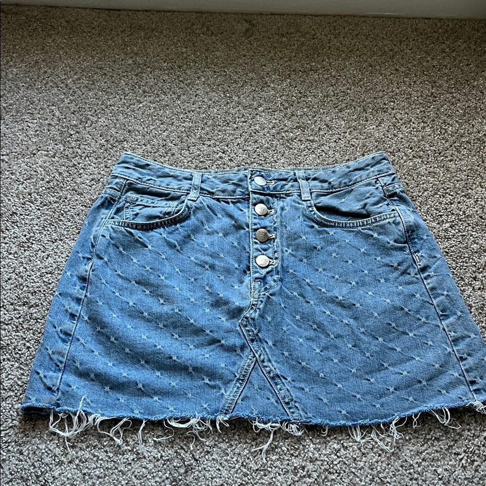 Pilcro Denim Skirt